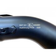 REMUS RS spojovacie potrubie Sport "Notte" s Kat Vespa GTS 300 E4 – Obrázok 3