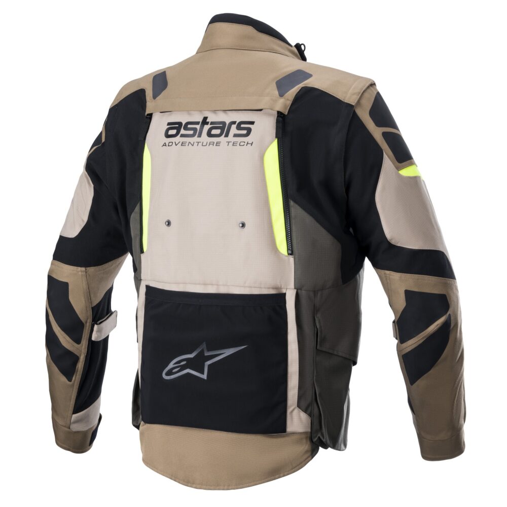 bunda-alpinestars-halo-drystar-khaki-bezova-zlta-fluo