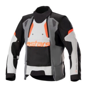 bunda-alpinestars-halo-drystar-svetlo-seda-tmavo-seda-cierna-cervena-fluo
